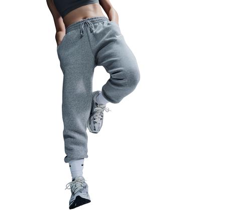 Nike Sportswear Phoenix Fleece Kadın Eşofman Altı Gri