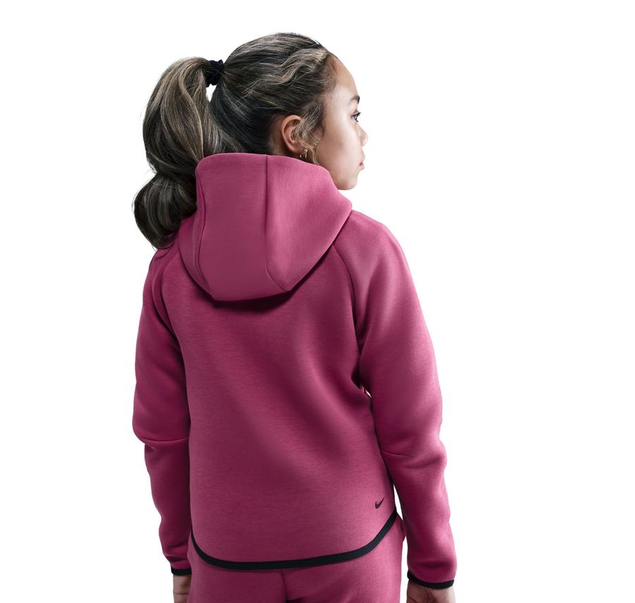 Nike Sportswear Tech Fleece Çocuk Ceket Pembe Nike Sportswear Tech Fleece Çocuk Ceket Pembe