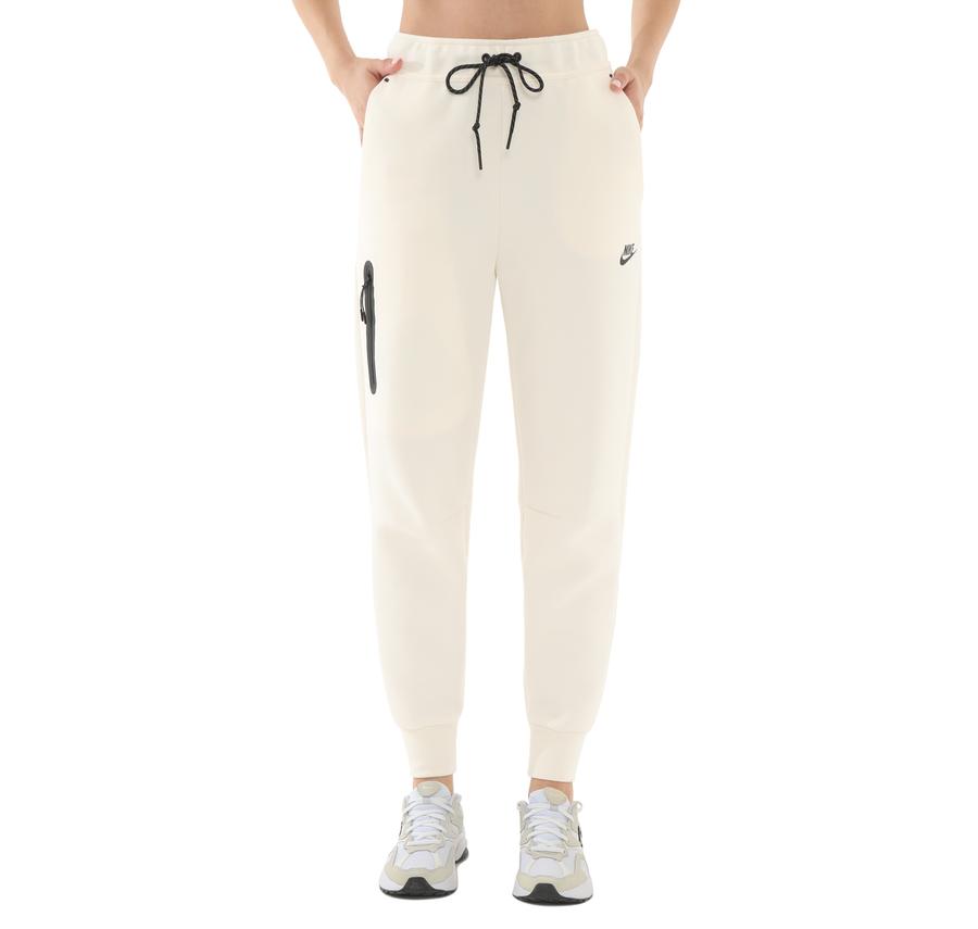 Nike Sportswear Tech Fleece Kadın Eşofman Altı Beyaz Nike Sportswear Tech Fleece Kadın Eşofman Altı Beyaz