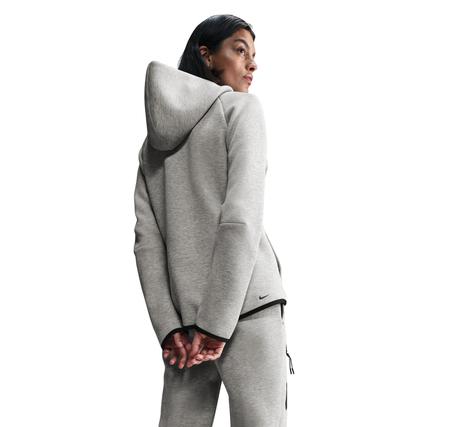 Nike Sportswear Tech Fleece Windrunner Kadın Ceket Gri