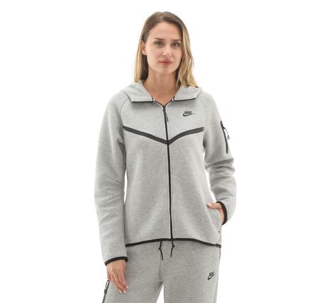 Nike Sportswear Tech Fleece Windrunner Kadın Ceket Gri