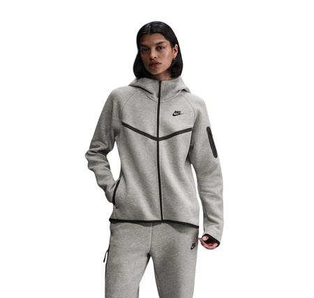 Nike Sportswear Tech Fleece Windrunner Kadın Ceket Gri