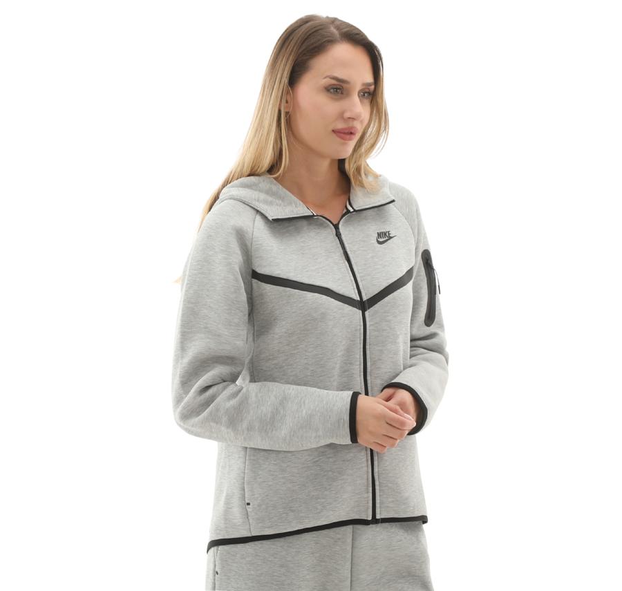 Nike Sportswear Tech Fleece Windrunner Kadın Ceket Gri Nike Sportswear Tech Fleece Windrunner Kadın Ceket Gri