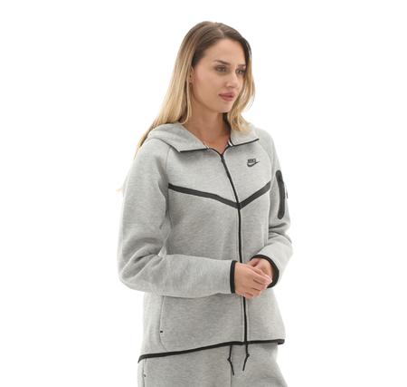 Nike Sportswear Tech Fleece Windrunner Kadın Ceket Gri