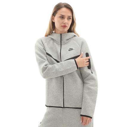 Nike Sportswear Tech Fleece Windrunner Kadın Ceket Gri