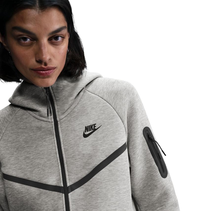 Nike Sportswear Tech Fleece Windrunner Kadın Ceket Gri Nike Sportswear Tech Fleece Windrunner Kadın Ceket Gri