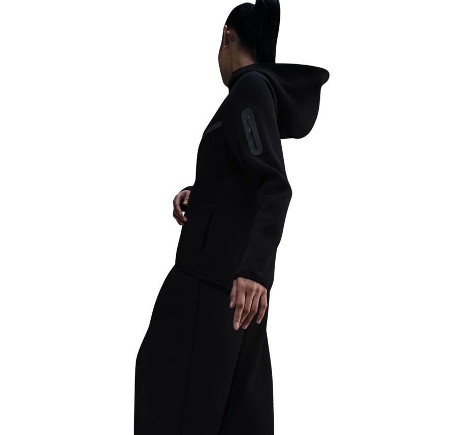 Nike Sportswear Tech Fleece Windrunner Kadın Ceket Siyah Nike Sportswear Tech Fleece Windrunner Kadın Ceket Siyah