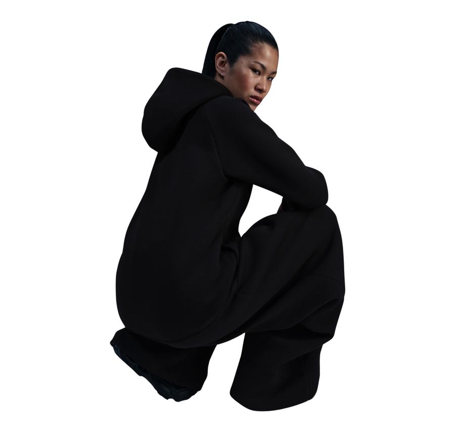 Nike Sportswear Tech Fleece Windrunner Kadın Ceket Siyah Nike Sportswear Tech Fleece Windrunner Kadın Ceket Siyah