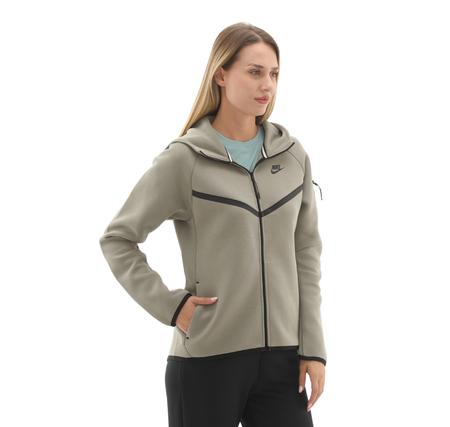 Nike Sportswear Tech Fleece Windrunner Kadın Ceket Yeşil