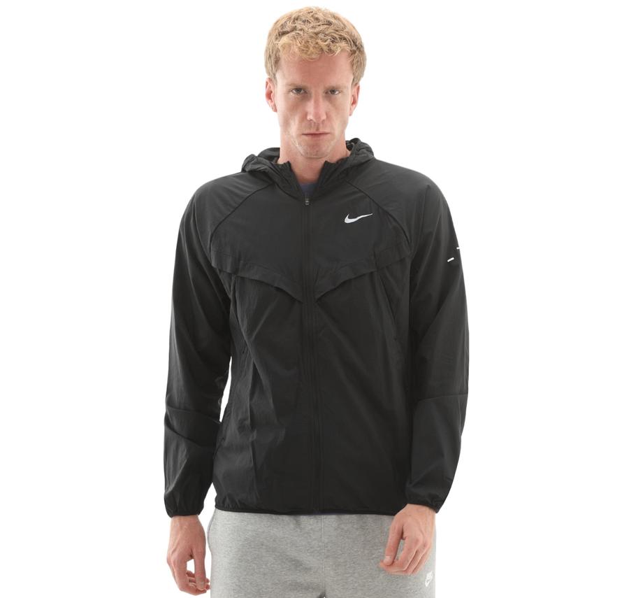 Nike Stride Erkek Yağmurluk-Rüzgarlık Siyah Nike Stride Erkek Yağmurluk-Rüzgarlık Siyah