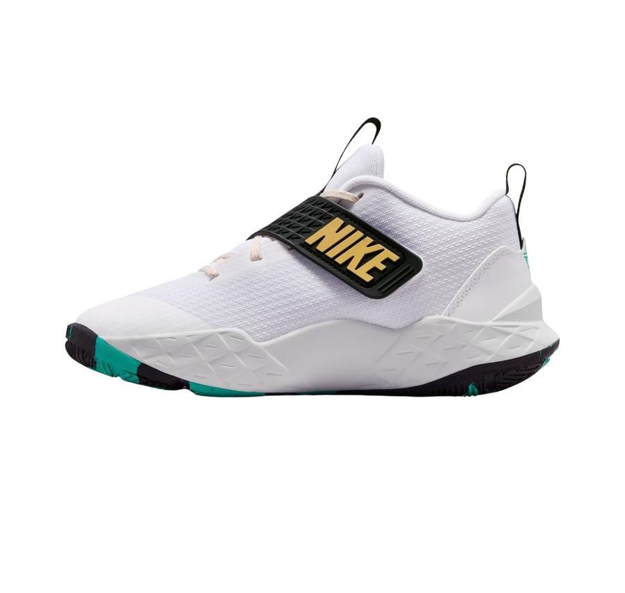 Nike Team Hustle D 12 Çocuk Spor Ayakkabı Beyaz Nike Team Hustle D 12 Çocuk Spor Ayakkabı Beyaz
