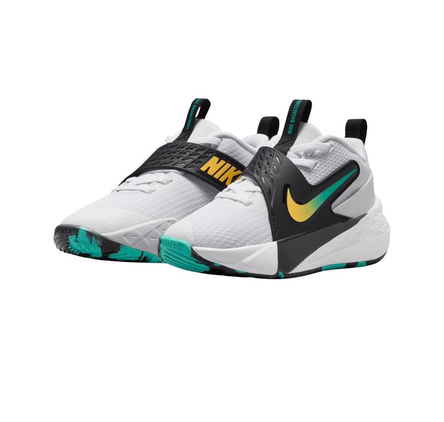 Nike Team Hustle D 12 Çocuk Spor Ayakkabı Beyaz Nike Team Hustle D 12 Çocuk Spor Ayakkabı Beyaz