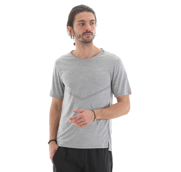 Nike Techknit Ultra Erkek T-Shirt Gri CV7481