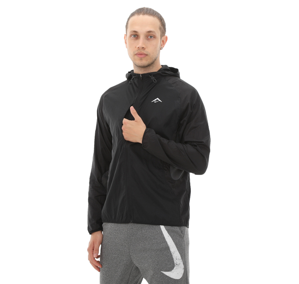 Nike Trail Aireez Erkek Yağmurluk-Rüzgarlık Siyah Nike Trail Aireez Erkek Yağmurluk-Rüzgarlık Siyah