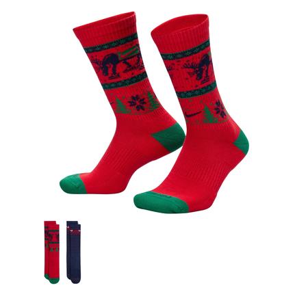 Nike U Nk Ed Pls Csh Crew Ww 2Pr Çorap