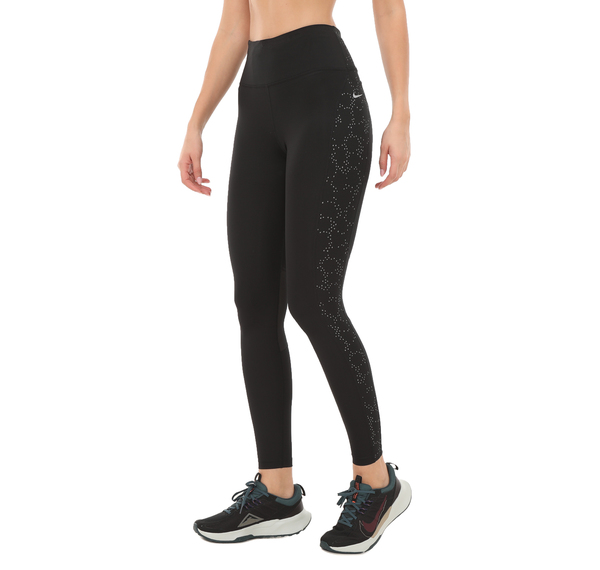 Nike W Nk Df Fst Mr 7-8 Tght Snl Nv Kadın Tayt Siyah Nike W Nk Df Fst Mr 7-8 Tght Snl Nv Kadın Tayt Siyah