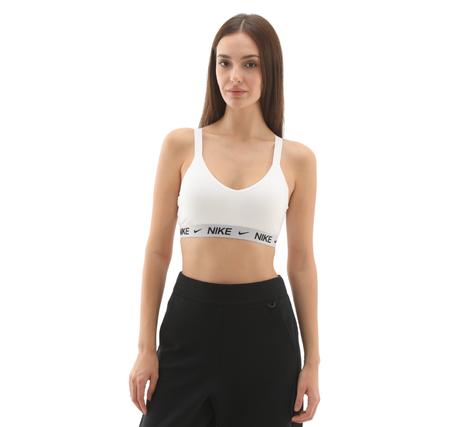 Nike W Nk Df Indy Med Spt Bra Kadın Büstiyer Beyaz Nike W Nk Df Indy Med Spt Bra Kadın Büstiyer Beyaz