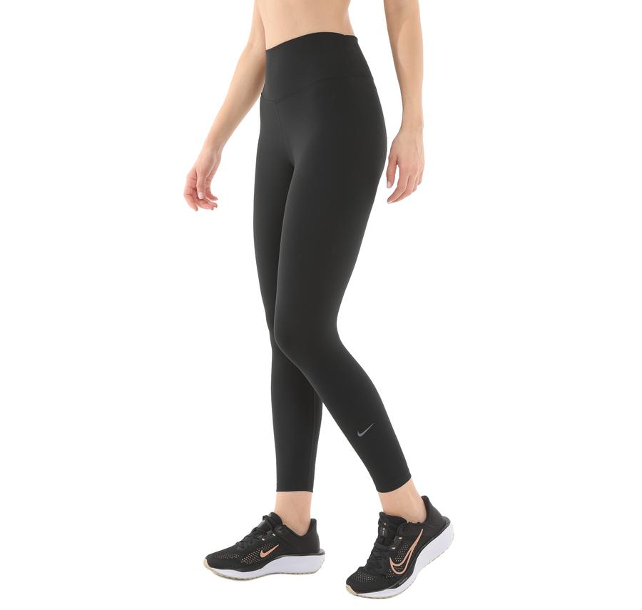 Nike W Nk Df One Hr 7-8 Tıght Kadın Tayt Siyah Nike W Nk Df One Hr 7-8 Tıght Kadın Tayt Siyah