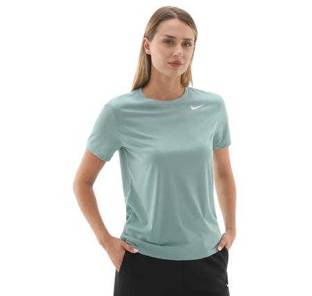 Nike W Nk Df Rlgd Ss Tee Kadın T-Shirt Yeşil