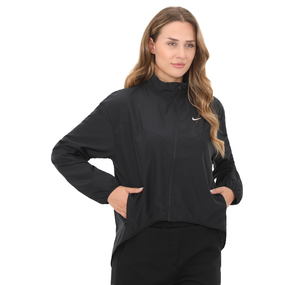 Nike W Nk Df Swoosh Hbr Jkt Kadın Yağmurluk-Rüzgarlık Siyah