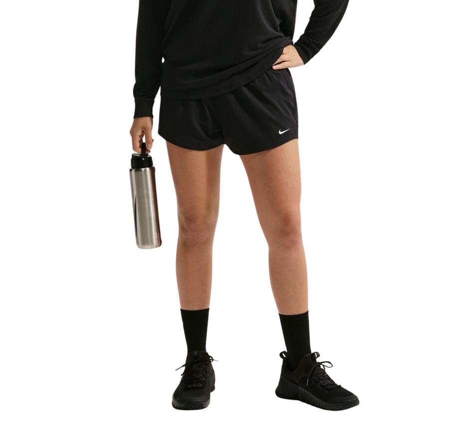 Nike W Nk One Df Mr 3In Br Short Kadın Şort Ve Kapri Siyah Nike W Nk One Df Mr 3In Br Short Kadın Şort Ve Kapri Siyah