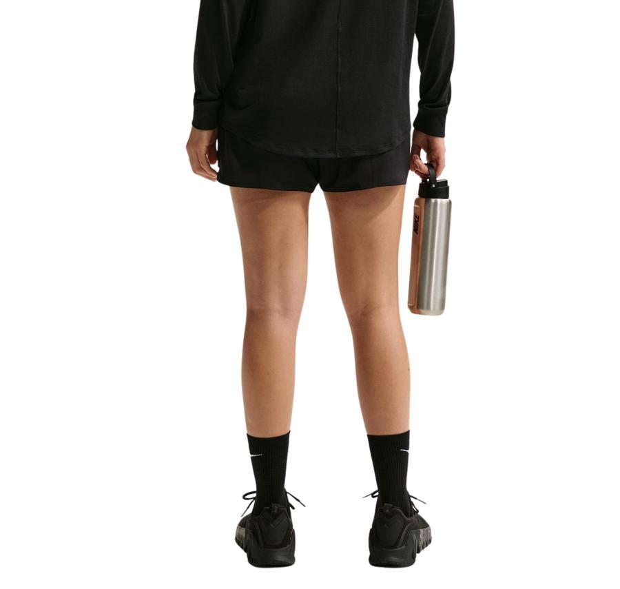 Nike W Nk One Df Mr 3In Br Short Kadın Şort Ve Kapri Siyah Nike W Nk One Df Mr 3In Br Short Kadın Şort Ve Kapri Siyah