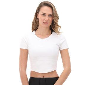 Nike W Nk One Fıtted Df Ss Top Kadın T-Shirt Beyaz