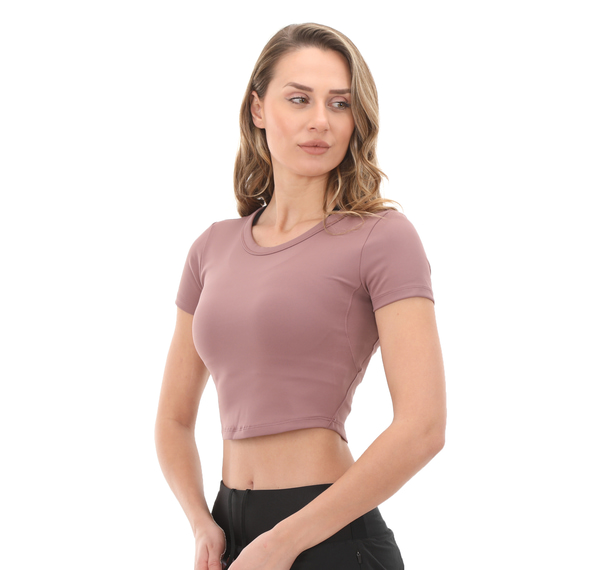 Nike W Nk One Fıtted Df Ss Top Kadın T-Shirt Pembe Nike W Nk One Fıtted Df Ss Top Kadın T-Shirt Pembe