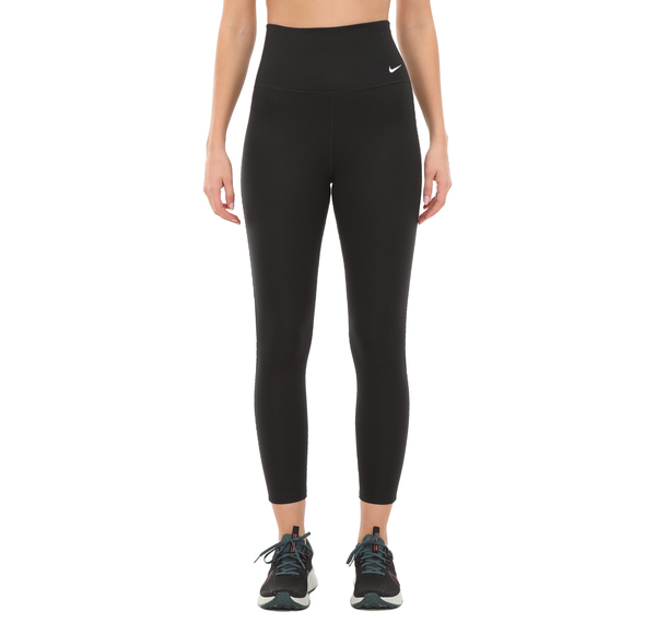 Nike W Nk One Tf Hr 7-8 Tıght Mtlc Kadın Tayt Siyah Nike W Nk One Tf Hr 7-8 Tıght Mtlc Kadın Tayt Siyah