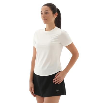 Nike W Nk Swıft Df Ss Top Kadın T-Shirt Beyaz