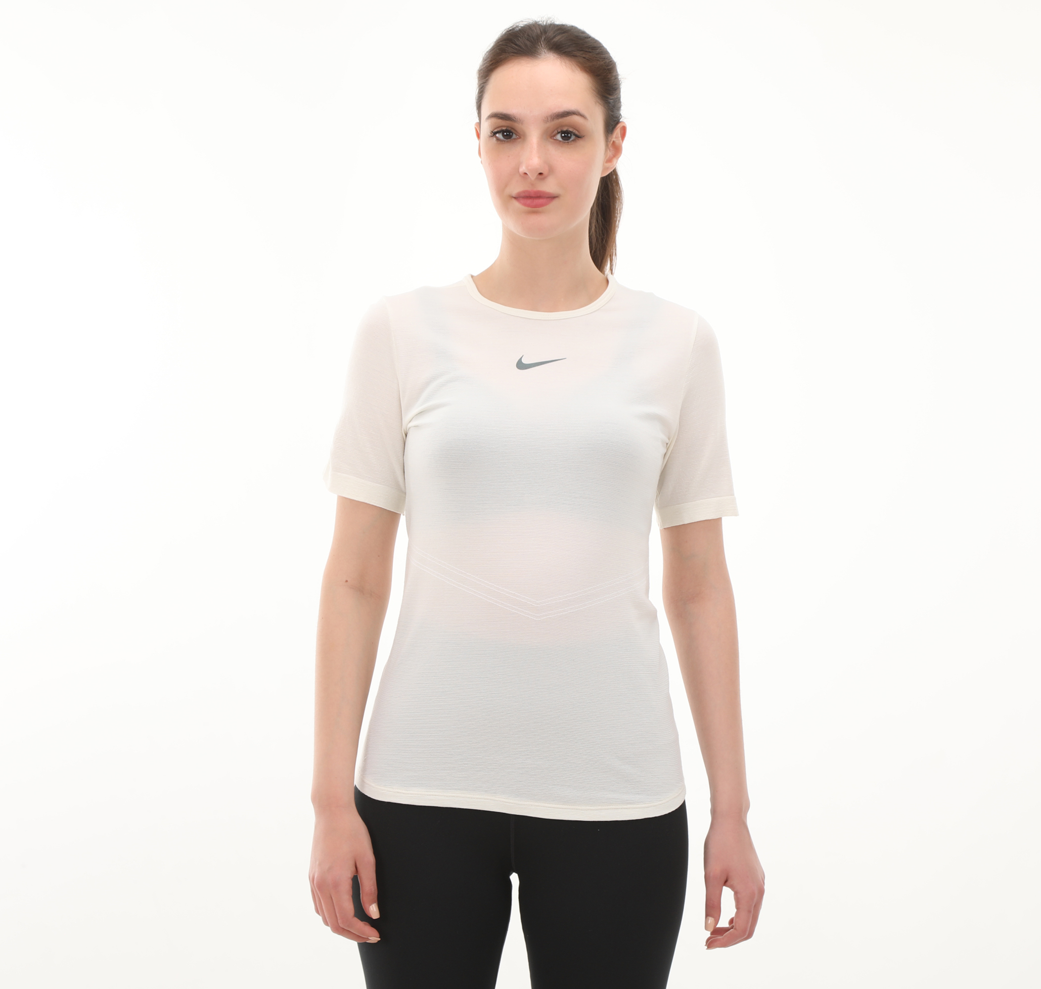 Женская футболка Nike W Nk Swift Wool Df Ss Top