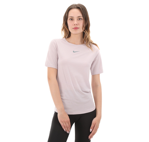 Nike W Nk Swıft Wool Df Ss Top Kadın T-Shirt Pembe