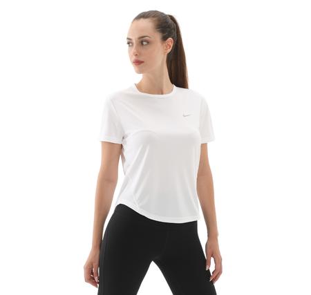 Nike W Nk Tempo Df Ss Top Kadın T-Shirt Beyaz