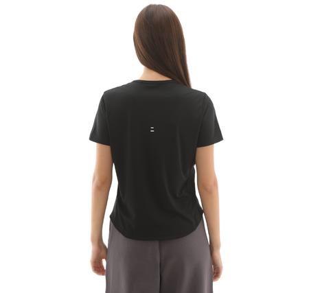 Nike W Nk Tempo Df Ss Top Kadın T-Shirt Siyah