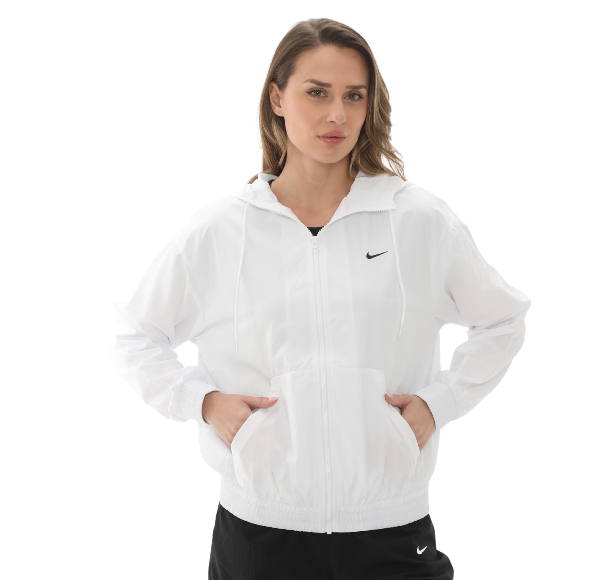 Женская куртка Nike W Nsw Essntl Uv Wvn Jkt Hd Yağmurluk-Rüzgarlik
