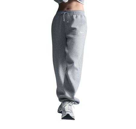 Nike W Nsw Phnx Flc Hr Os Pant 2 Kadın Eşofman Altı Gri