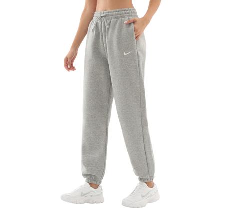 Nike W Nsw Phnx Flc Hr Os Pant 2 Kadın Eşofman Altı Gri