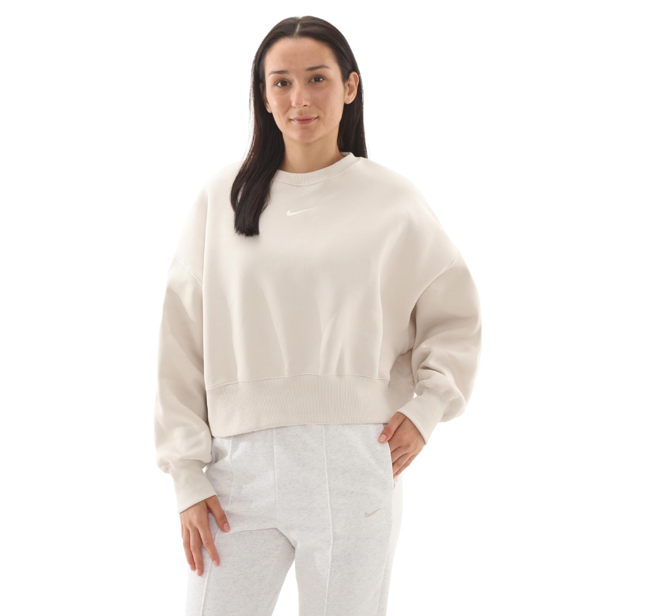 Женский свитшот Nike W Nsw Phnx Flc Oos Crew Krem