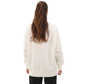 Nike W Nsw Phnx Flc Os Crew Kadın Sweatshirt Beyaz