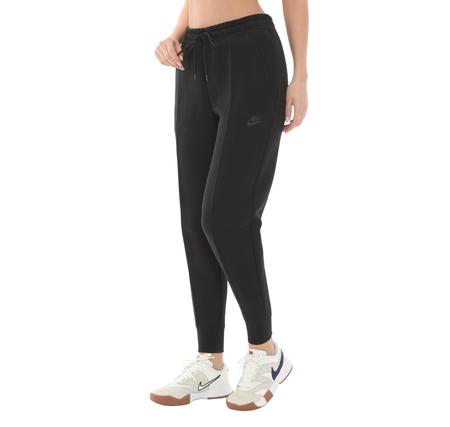 Nike W Nsw Tch Flc Mr Jggr Kadın Eşofman Altı Siyah