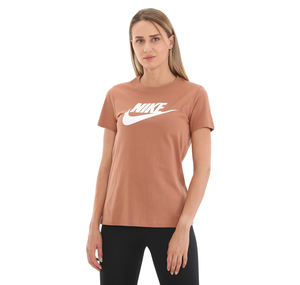 Nike W Nsw Tee Essntl Icon Futur Kadın T-Shirt Pembe 0