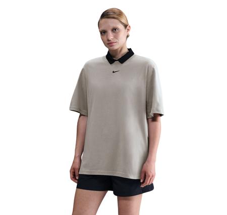 Nike W Nsw Tee Essntl Lbr Kadın T-Shirt Gri