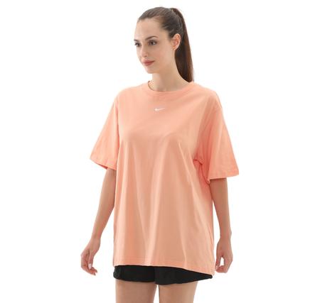 Nike W Nsw Tee Essntl Lbr Kadın T-Shirt Pembe