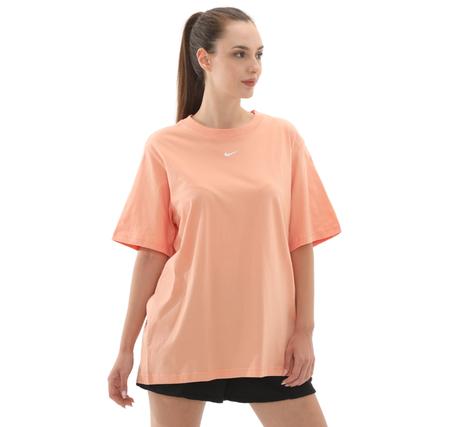 Nike W Nsw Tee Essntl Lbr Kadın T-Shirt Pembe