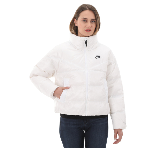 Nike W Nsw Tf Cıty Jkt Kadın Mont Beyaz Nike W Nsw Tf Cıty Jkt Kadın Mont Beyaz