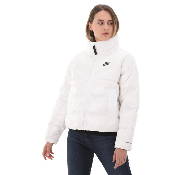 Nike W Nsw Tf Cıty Jkt Kadın Mont Beyaz Nike W Nsw Tf Cıty Jkt Kadın Mont Beyaz