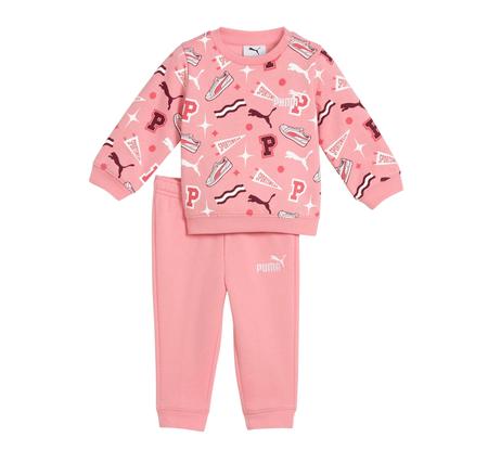Puma Aop Crew Set Bebek Eşofman Takımı