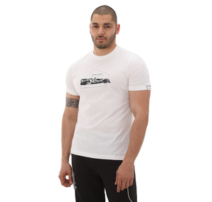 Puma Bmw Motorsport Graphic Erkek T-Shirt Beyaz
