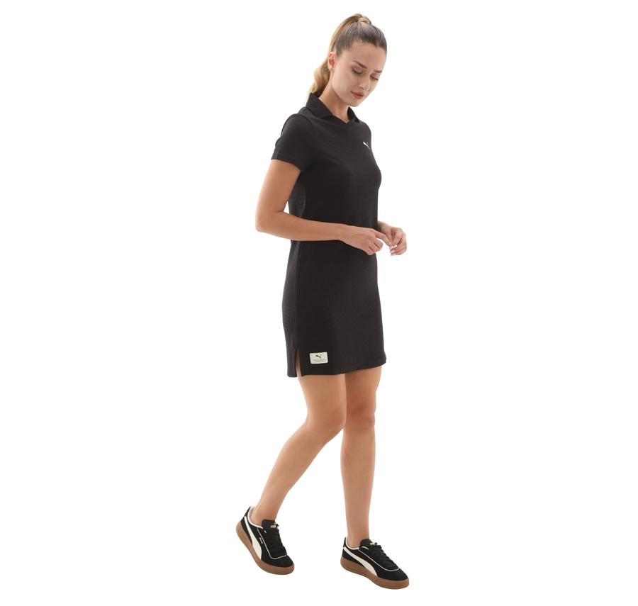 Puma Class Pinnacle Dress Kadın Elbise - Etek Siyah Puma Class Pinnacle Dress Kadın Elbise - Etek Siyah