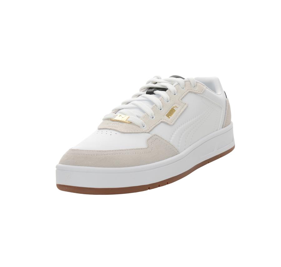 Puma Court Classic Lux Sd Spor Ayakkabı Beyaz - Görsel 4